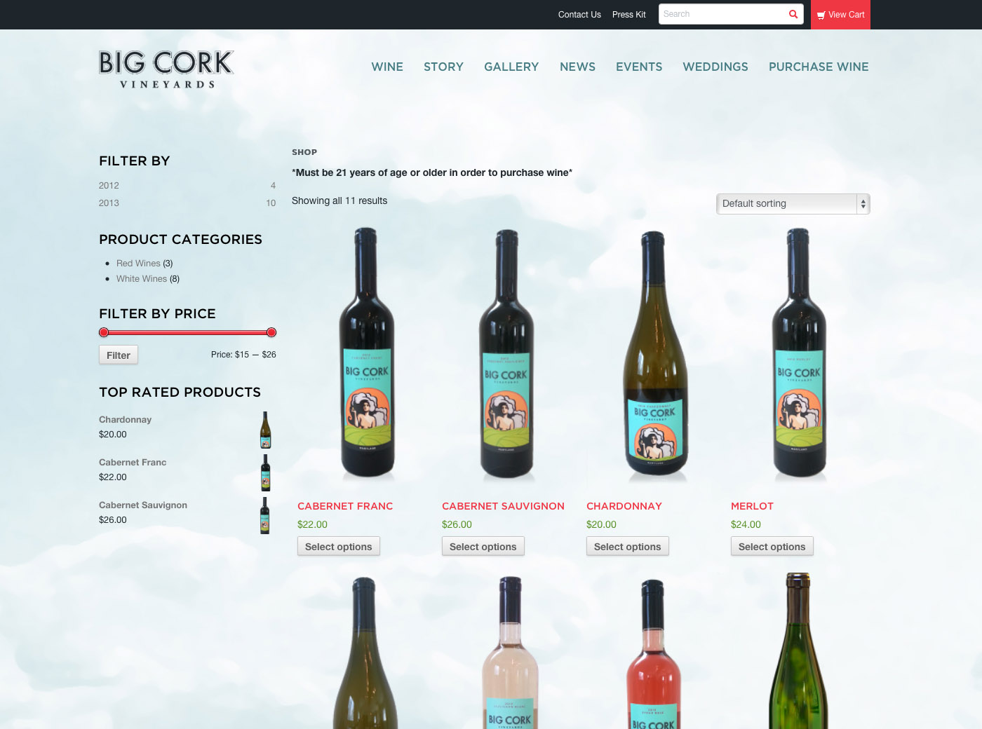 Big Cork Vineyards detail 3