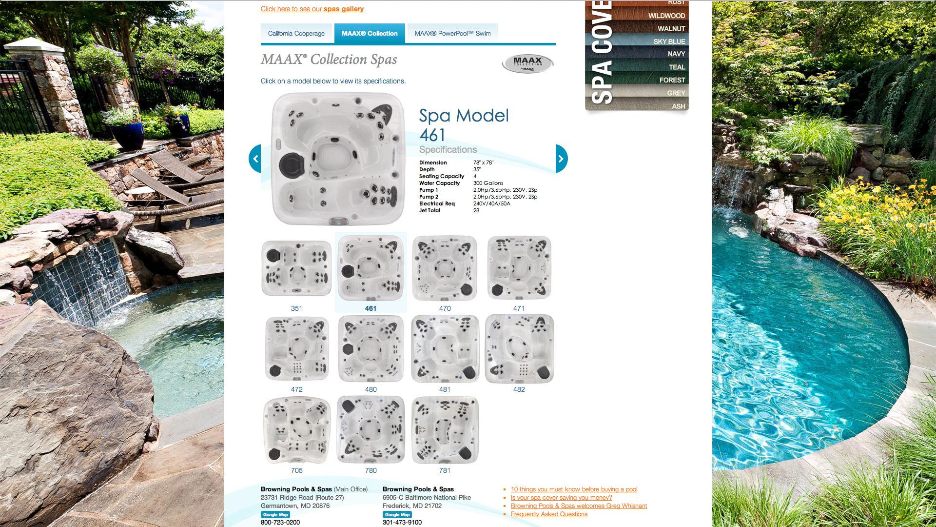 Browning Pools detail 3