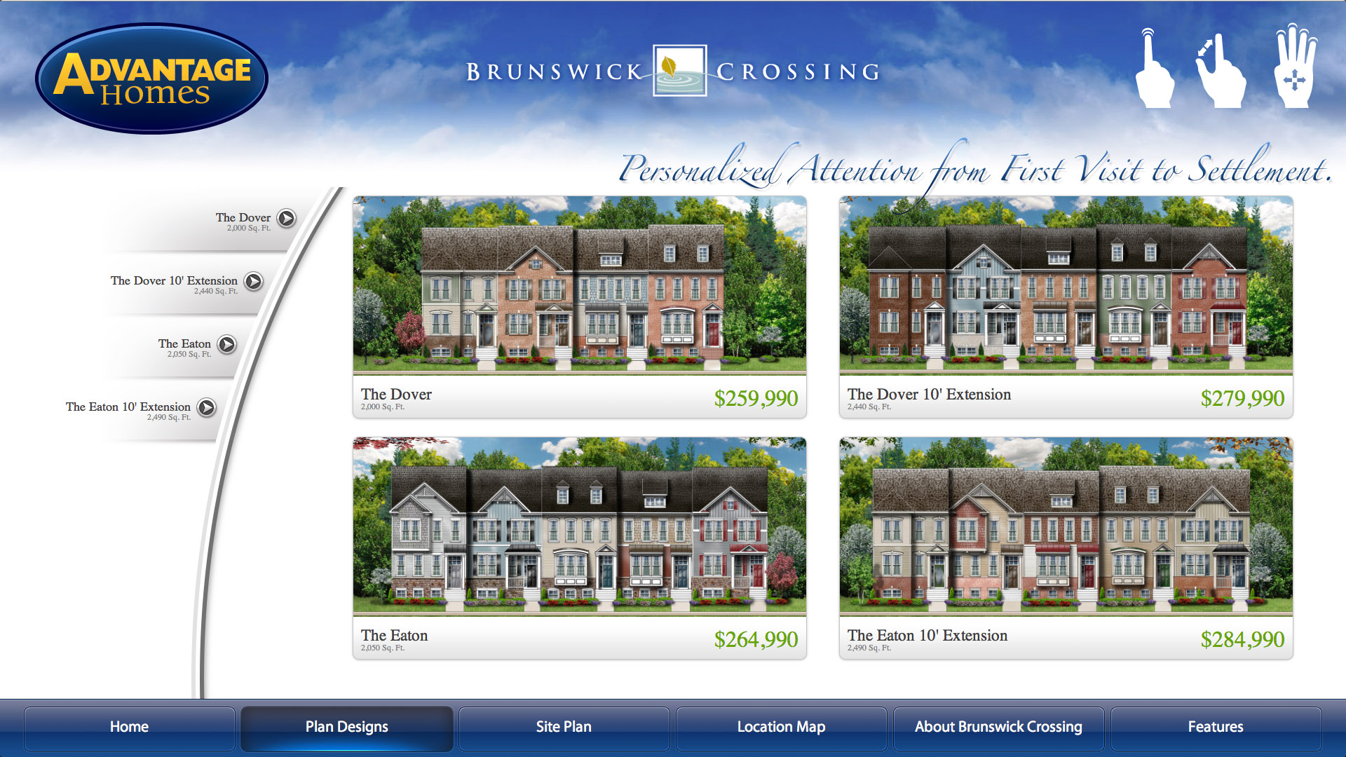 Brunswick Crossing kiosk detail 2