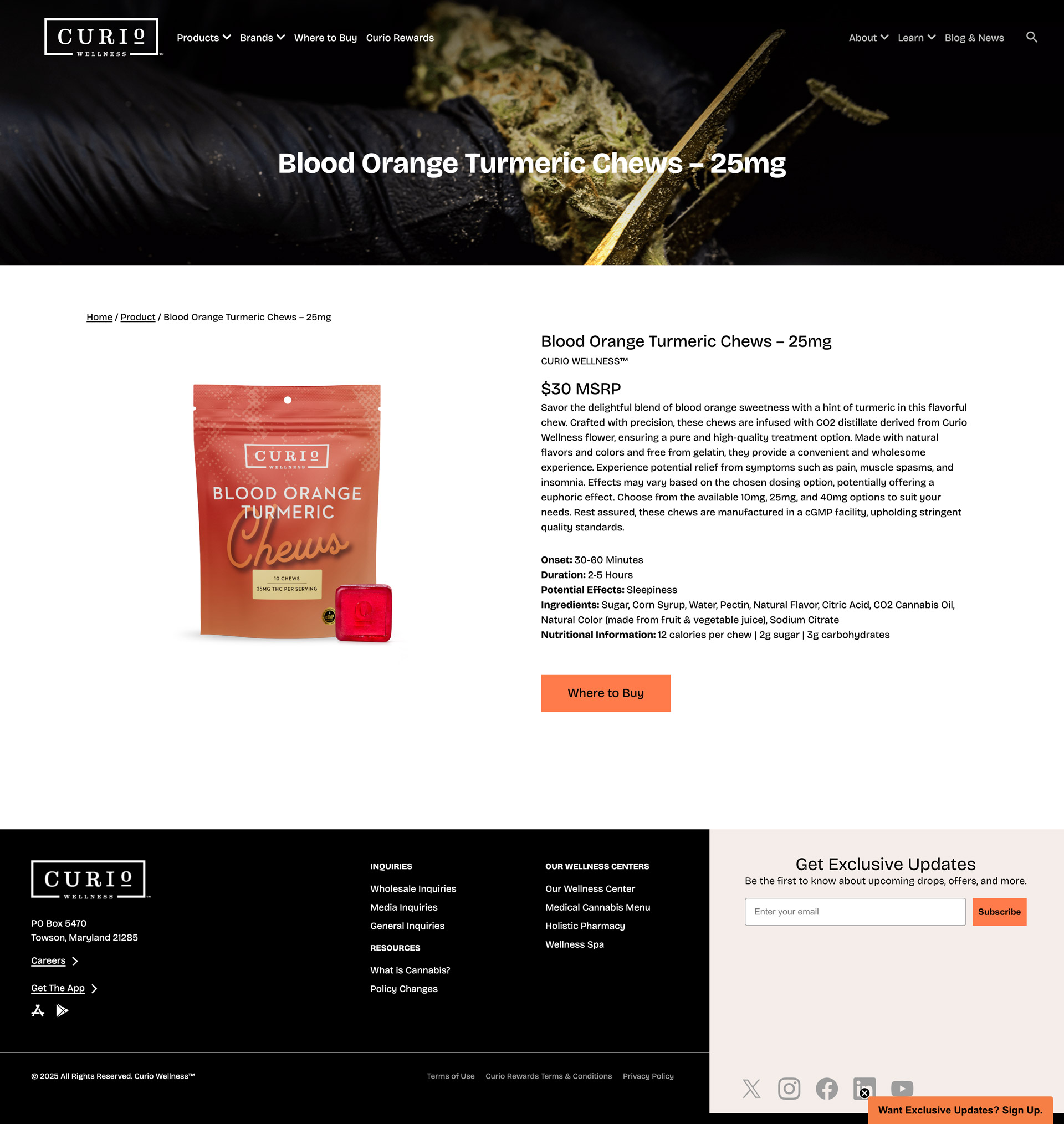 Curio Wellness product detail