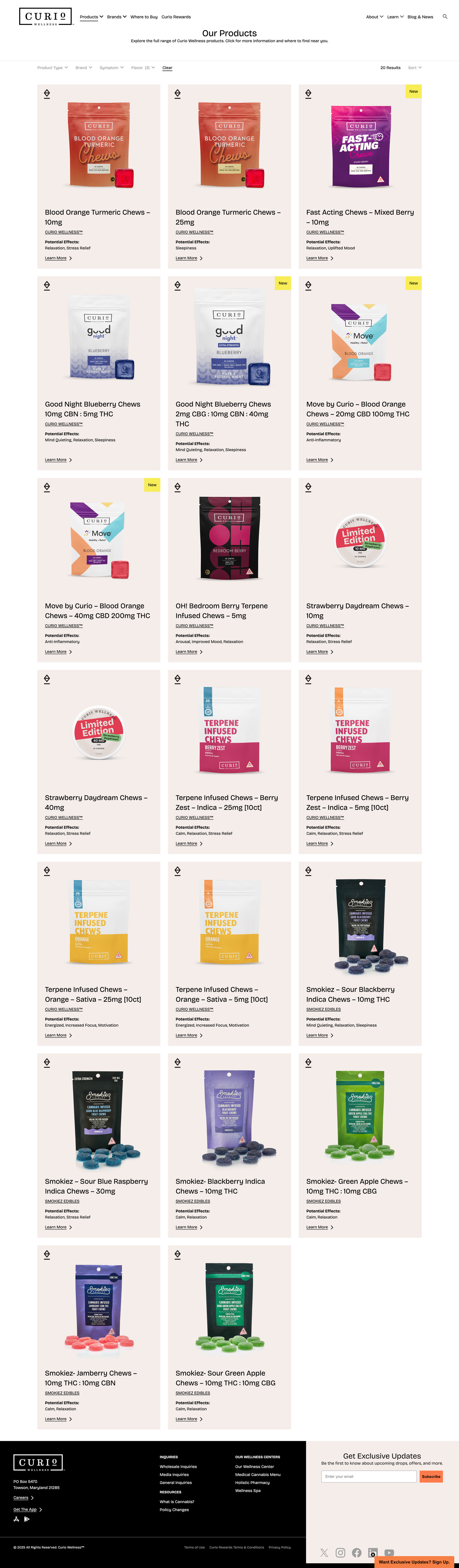 Curio Wellness product