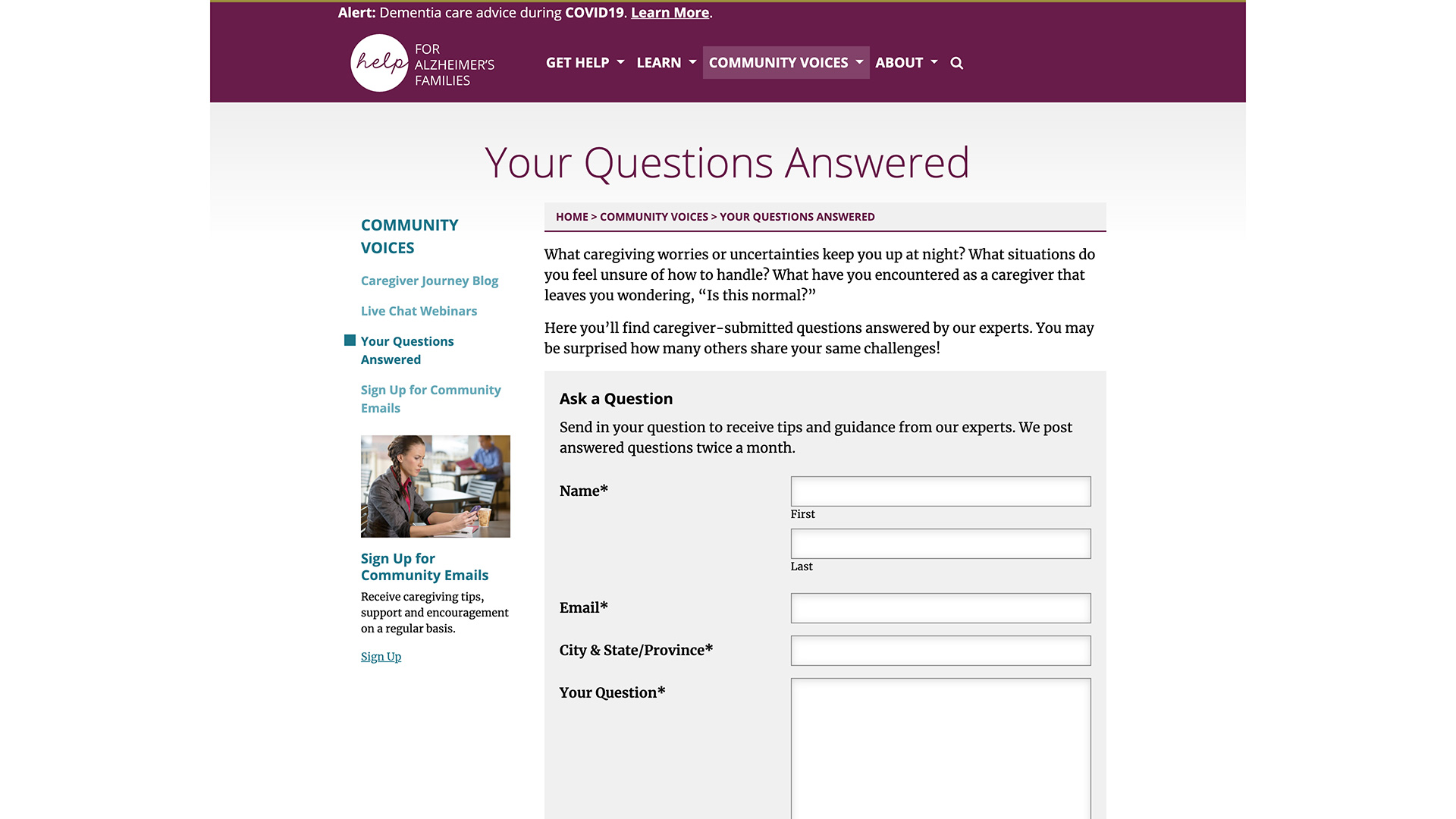 Help for Alzheimers detail 3