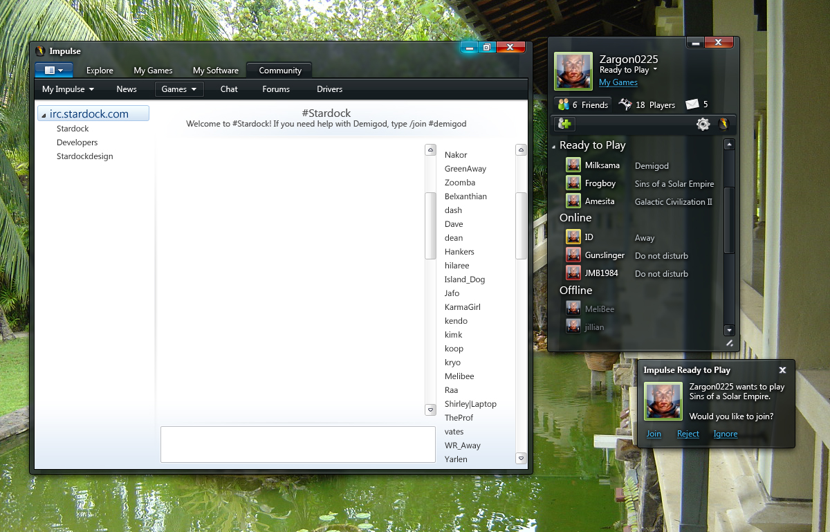 Impulse Driven interface 2