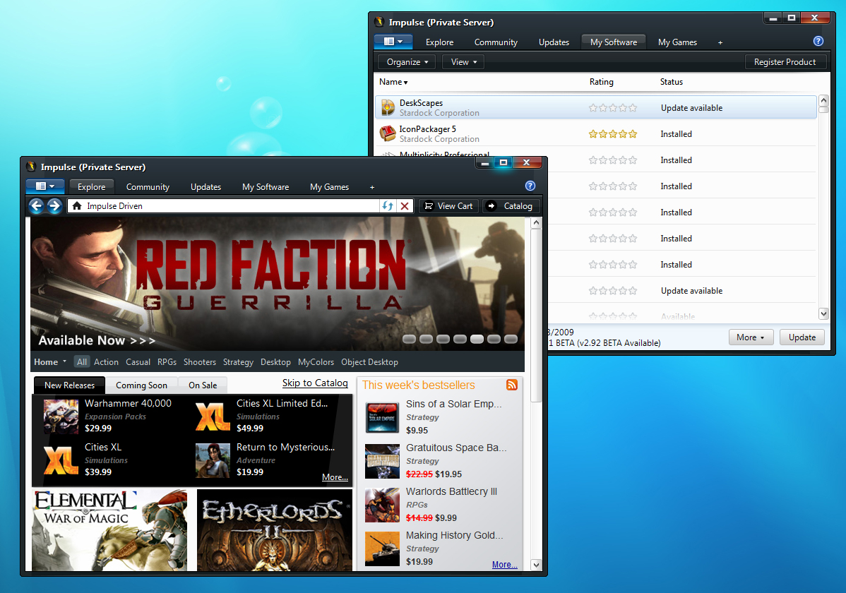 Impulse Driven interface 3