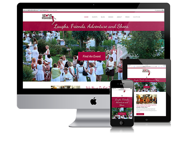 Must Love Shoes website