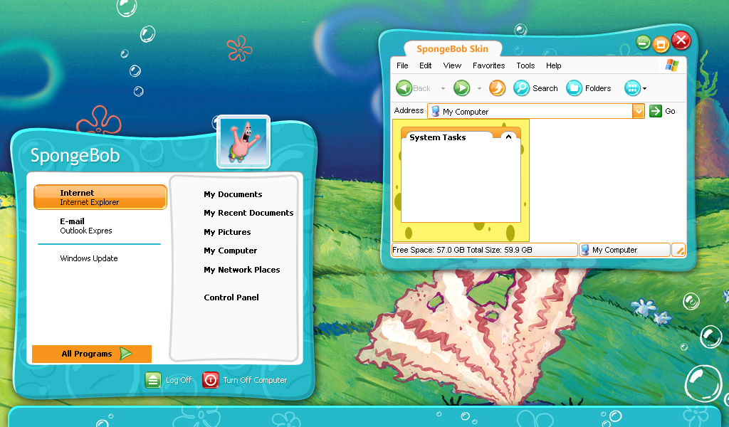 Nickelodeon desktop theme 2