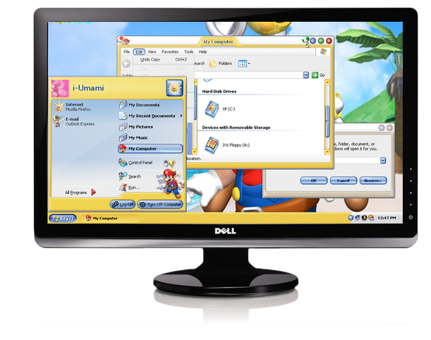 Nintendo desktop customization