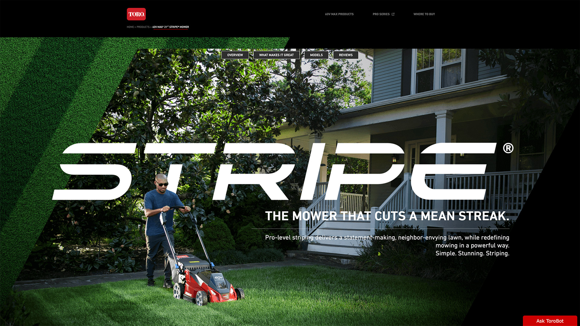 Toro Stripe detail 1