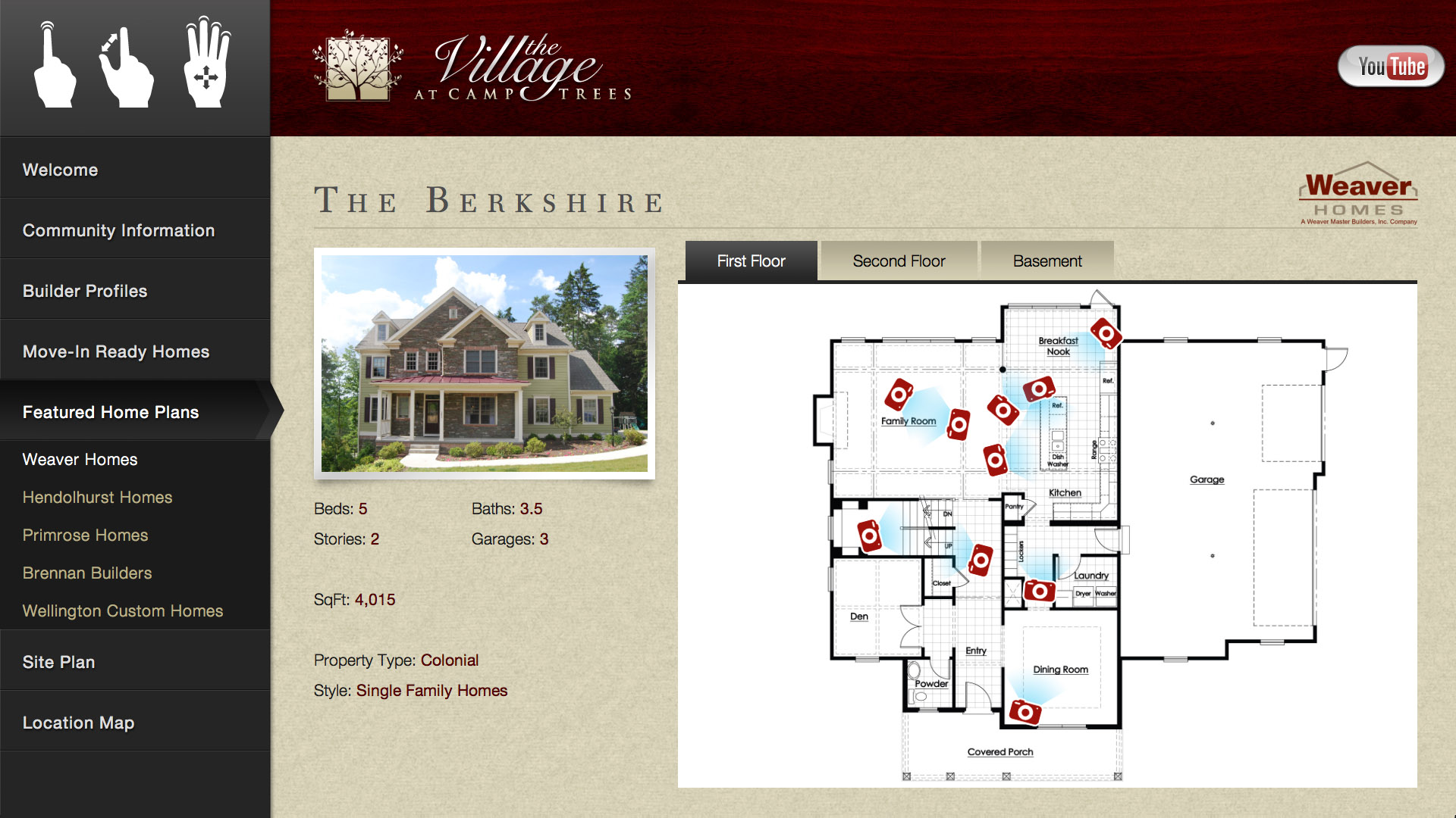 Camp Trees kiosk detail 3