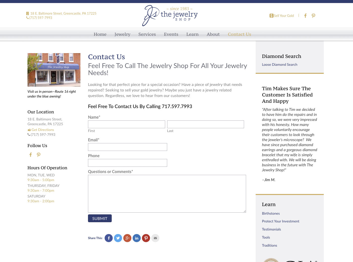 The Jewelry Shop detail 2